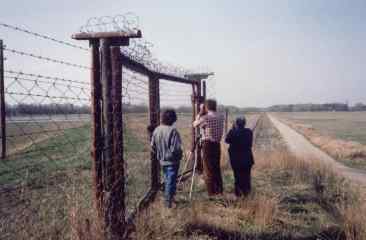 Iron Curtain at Soutok, South Moravia 1989