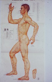 Akupunktúrás meridiánok és pontok
