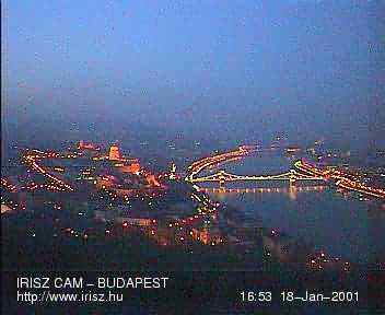 2001 Budapest at night