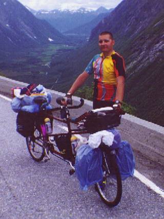 1998 Tandem tour in Scandinavia