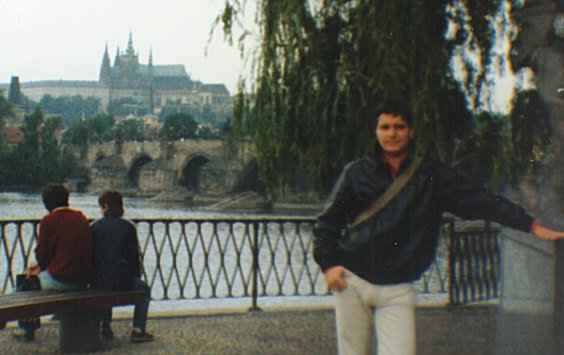 1988 Prague riverside